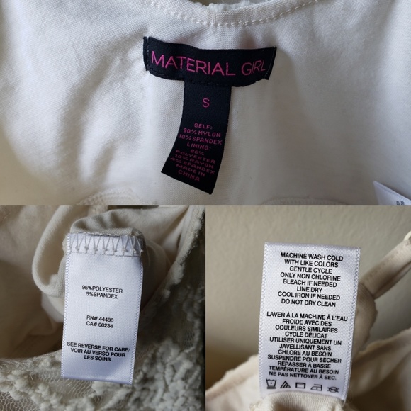 COPY - 🌴Material Girl Floral Lace Crop Top Cami🌴 - Picture 6 of 8